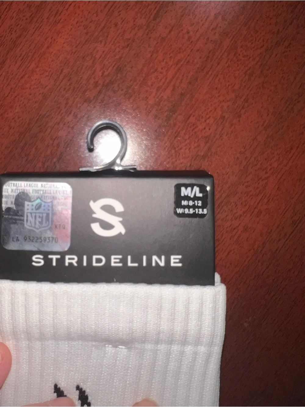 NFL Vikings Strideline Crew Socks - Purple, White & Gold